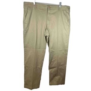 Men's Lee Extreme Comfort Straight Fit Tan Pants Size 40X29 Straight Fit Brown